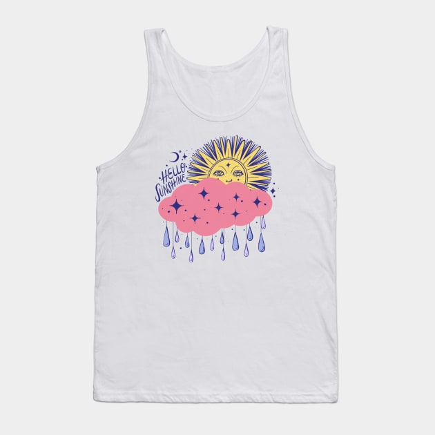 Hello sunshine Tank Top by Paolavk